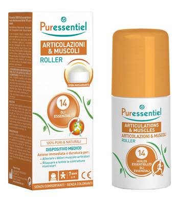 PURESSENTIEL ROLLER ARTICOLAZIONI MUSCOLI 75 ML - farmasconti.eu