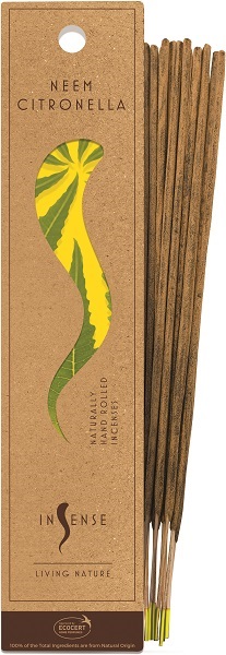 INCENSO NEEM CITRONELLA 10 STICK - farmasconti.eu