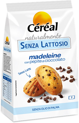 CEREAL MADELEINE PEPITE CIOCCOLATO NATURALMENTE SENZA LATTOSIO 210 G - farmasconti.eu