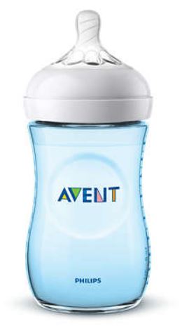 AVENT BIBERON NATURAL PP 330ML AZZURRO SINGLE PACK - farmasconti.eu