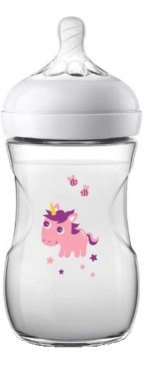 AVENT BOTTLE NATURAL 2.0 9OZ UNICORN - farmasconti.eu