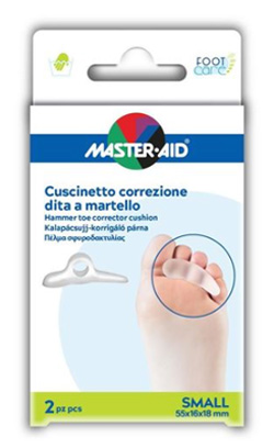 CORRETTORE DITA A MARTELLO MASTER-AID FOOTCARE SMALL 2 PEZZI C12 - farmasconti.eu