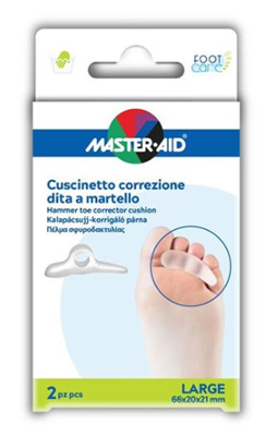 CORRETTORE DITA A MARTELLO MASTER-AID FOOTCARE LARGE 2 PEZZI C13 - farmasconti.eu