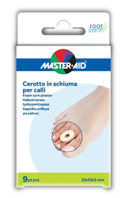 CEROTTO CALLI MASTER-AID FOOTCARE IN SCHIUMA PU 3 MM 9 PEZZI B9 - farmasconti.eu