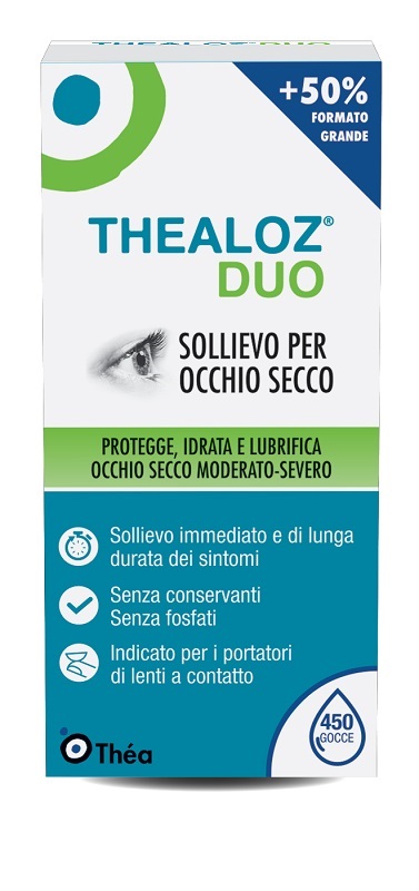 THEALOZ DUO SOLUZIONE OFTALMICA FLACONE 15 ML - farmasconti.eu