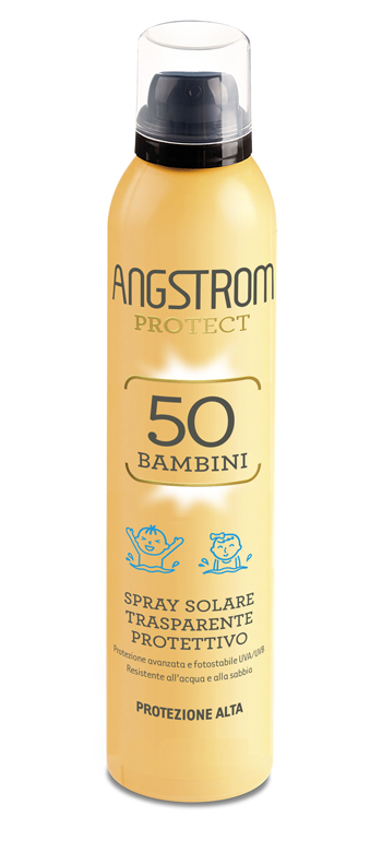 ANGSTROM PROTECT 50 BAMBINI SPRAY SOLARE TRASPARENTE 250 ML - farmasconti.eu