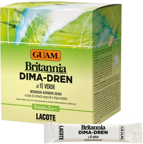GUAM BRITANNIA DIMA DREN 30 BUSTINE DA 12 ML - farmasconti.eu