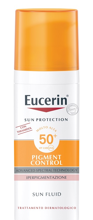 EUCERIN SUN PROTECTION SPF 50+ PIGMENT CONTROL SUN FLUID 50 ML - farmasconti.eu