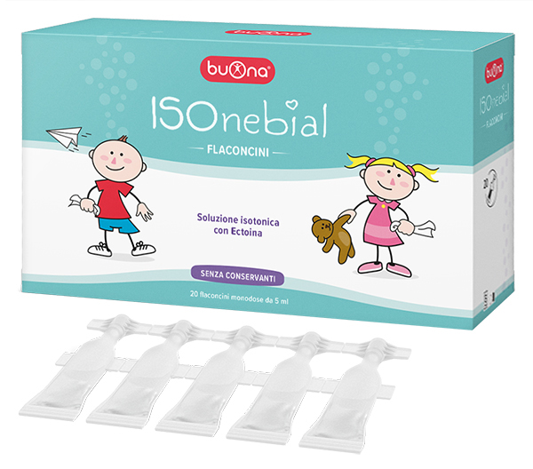 ISONEBIAL FLACONCINI SOLUZIONE ISOTONICA 0,9% CON AGGIUNTA DI ECTOINA 20X5 ML - farmasconti.eu