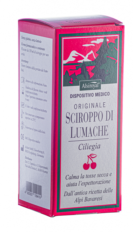SCIROPPO DI LUMACHE CILIEGIA DM 150 ML - farmasconti.eu