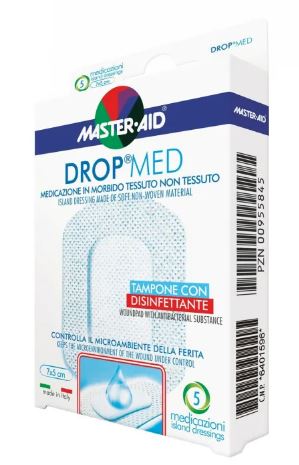MEDICAZIONE MASTER-AID DROP MED 10 X 10 CM 5 PEZZI - farmasconti.eu