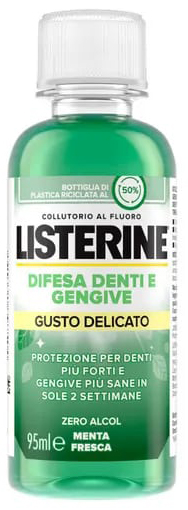 LISTERINE DENTI & GENGIVE DELICATO 95 ML - farmasconti.eu