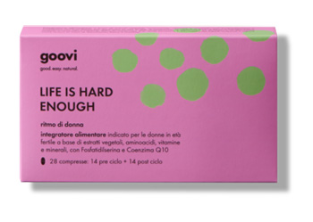 GOOVI LIFE IS HARD ENOUGH RITMO DI DONNA 28 COMPRESSE - farmasconti.eu