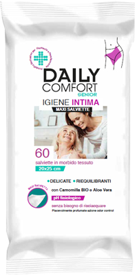 DAILY COMFORT SENIOR PANNI DETERGENTI IGIENE INTIMA 60 PEZZI - farmasconti.eu