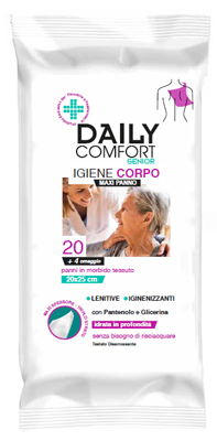 DAILY COMFORT SENIOR PANNI IGIENE CORPO 24 PEZZI - farmasconti.eu