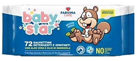 BABYSTAR SALVIETTE BEBE' POPUP 72 PEZZI - farmasconti.eu