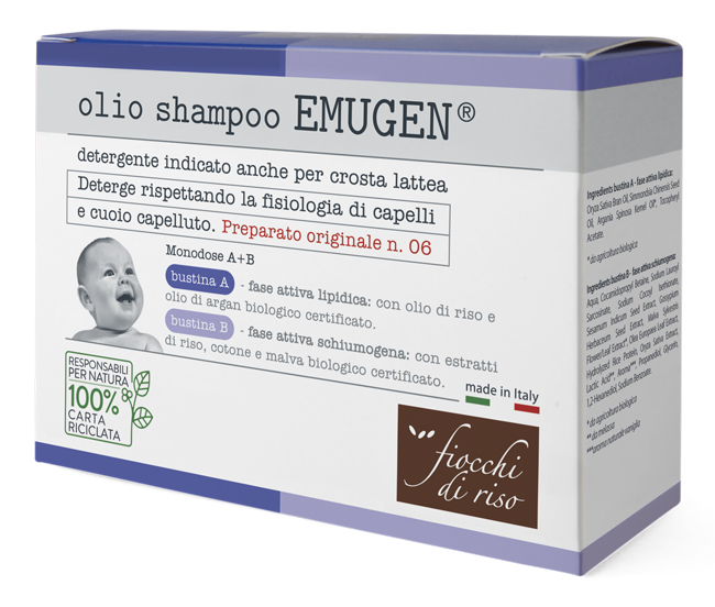 FIOCCHI DI RISO EMUGEN OLIO SHAMPOO ULTRADELICATO 45 ML - farmasconti.eu