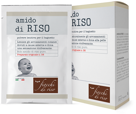 FIOCCHI DI RISO AMIDO DI RISO POLVERE LENITIVO 100 G - farmasconti.eu