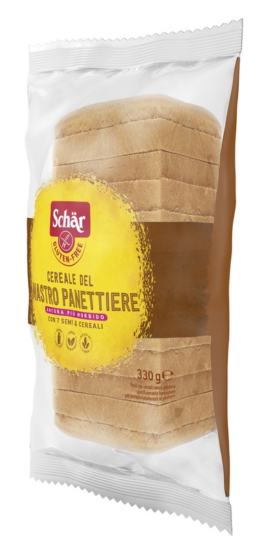 SCHAR CEREALE DEL MASTRO PANETTIERE PANE CON CEREALI SENZA LATTOSIO 330 G - farmasconti.eu
