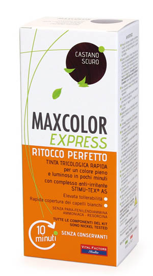MAXCOLOR EXPRESS CASTANO SCURO 80 ML - farmasconti.eu