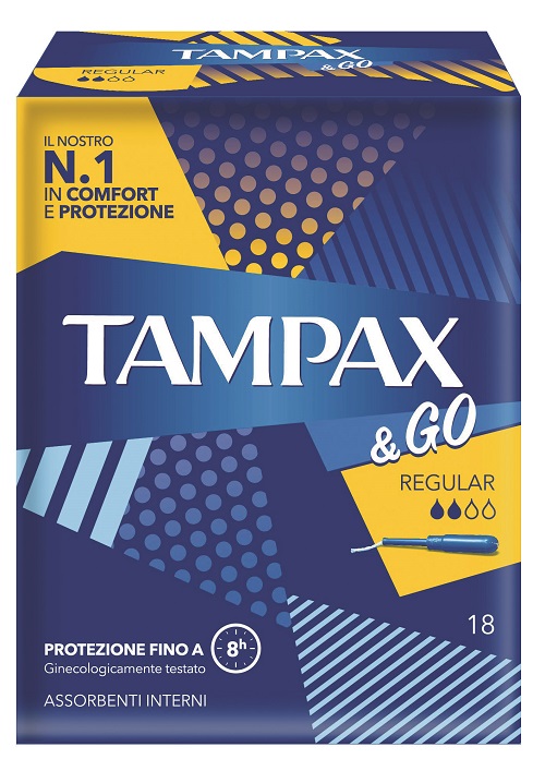 TAMPAX &GO REGULAR 18 PEZZI - farmasconti.eu