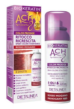 BIOKERATIN ACH8 PRODIGE RITOCCO RICRESCITA ROSSO MOGANO 75 ML DIETALINEA - farmasconti.eu