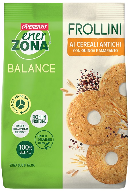 ENERZONA FROLLINI VEG CEREALI ANTICHI 250 G - farmasconti.eu