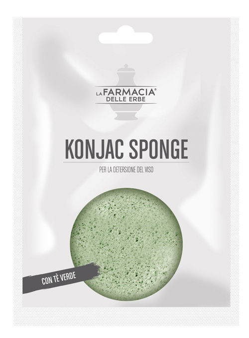 FDE KONJAC SPONGE TE' VERDE 1 PEZZO - farmasconti.eu