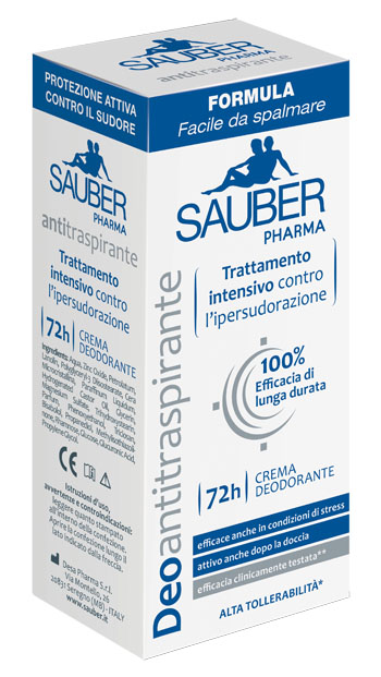 SAUBER DEOANTITRASPIRANTE 72H CREMA 30 ML - farmasconti.eu