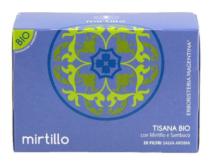 TISANA MIRTILLO BIO 20 FILTRI - farmasconti.eu