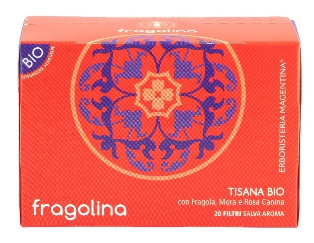 TISANA FRAGOLINA BIO 20 FILTRI - farmasconti.eu