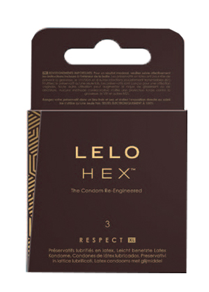 HEX PRESERVATIVI RESPECT LELO 3 PEZZI - farmasconti.eu