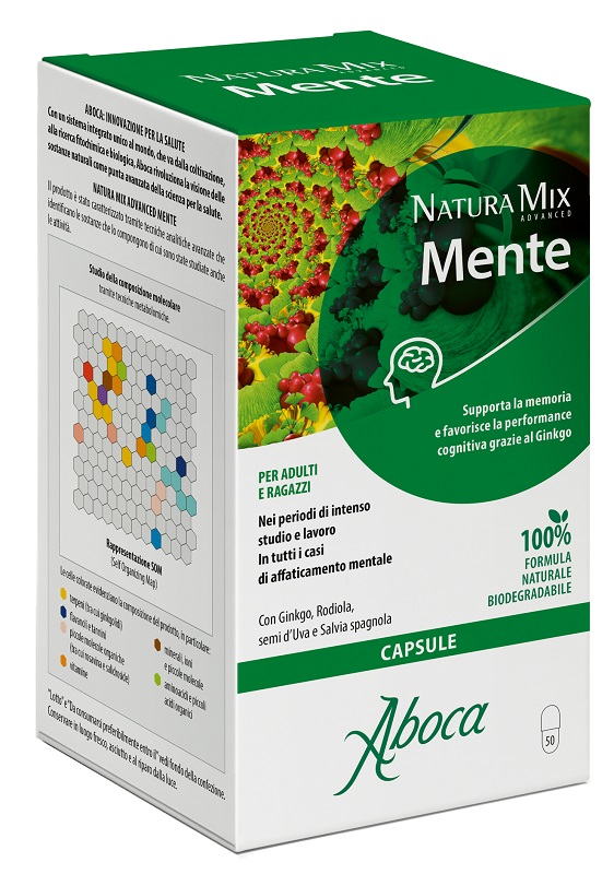 NATURA MIX ADVANCED MENTE 50 CAPSULE - farmasconti.eu