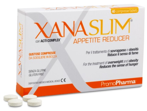 XANASLIM APPETITE REDUCER 40 COMPRESSE MASTICABILI - farmasconti.eu