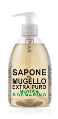 SAPONE DEL MUGELLO LIQUIDO EXTRA PURO MENTA E ROSMARINO 500 ML - farmasconti.eu