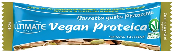 ULTIMATE BARRETTA VEGAN PROTEICA PISTACCHIO 40 G - farmasconti.eu