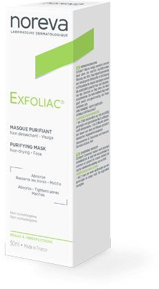 EXFOLIAC MASCHERA PURIFICANTE A RISCIACQUO 50 ML - farmasconti.eu