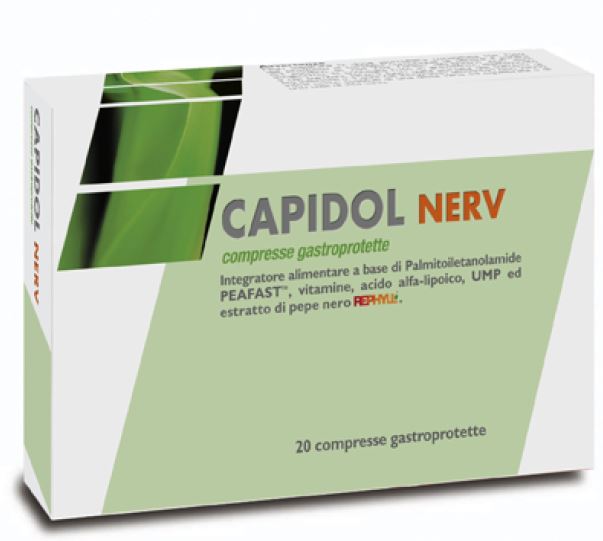 CAPIDOL NERV 20 COMPRESSE GASTROPROTETTE - farmasconti.eu