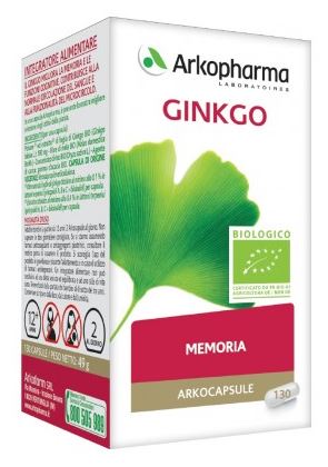 ARKO CAPSULE GINKGO BIO 130 CAPSULE - farmasconti.eu
