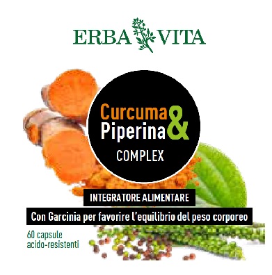 CURCUMA&PIPERINA COMPLEX 60 CAPSULE - farmasconti.eu