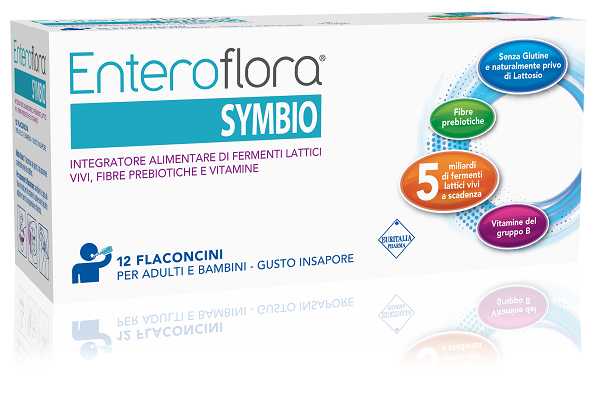 ENTEROFLORA SYMBIO 12 FLACONCINI DA 10 ML - farmasconti.eu