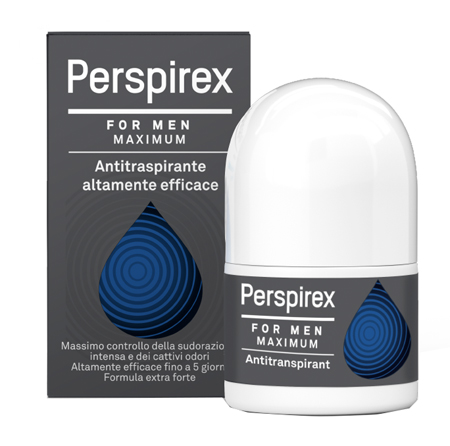 PERSPIREX FOR MEN MAXIMUM ANTITRASPIRANTE ROLL ON 20 ML - farmasconti.eu
