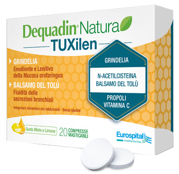 DEQUADIN NATURA TUXILEN 20 COMPRESSE - farmasconti.eu