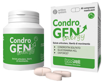 CONDROGEN ENERGY 60 COMPRESSE MASTICABILI - farmasconti.eu
