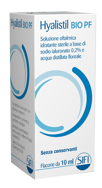 GOCCE OCULARI HA 0,2% E ACQUE DISTILLATE HYALISTIL BIO PF FRUTTI ROSSI 10 ML - farmasconti.eu