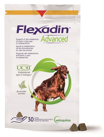 FLEXADIN ADVANCED CANE TUTTE LE TAGLIE 30 TAVOLETTE APPETIBILI - farmasconti.eu