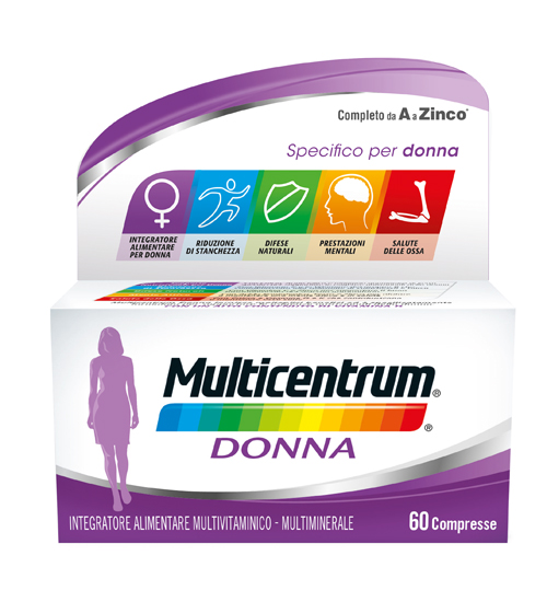 MULTICENTRUM DONNA 60 COMPRESSE - farmasconti.eu