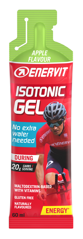ENERVIT SPORT ISOTONICGEL APPLE 60 ML - farmasconti.eu