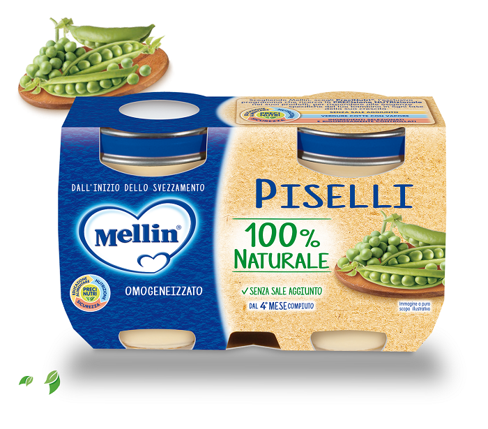 OMOGENEIZZATO PISELLI 2 X 125 G - farmasconti.eu