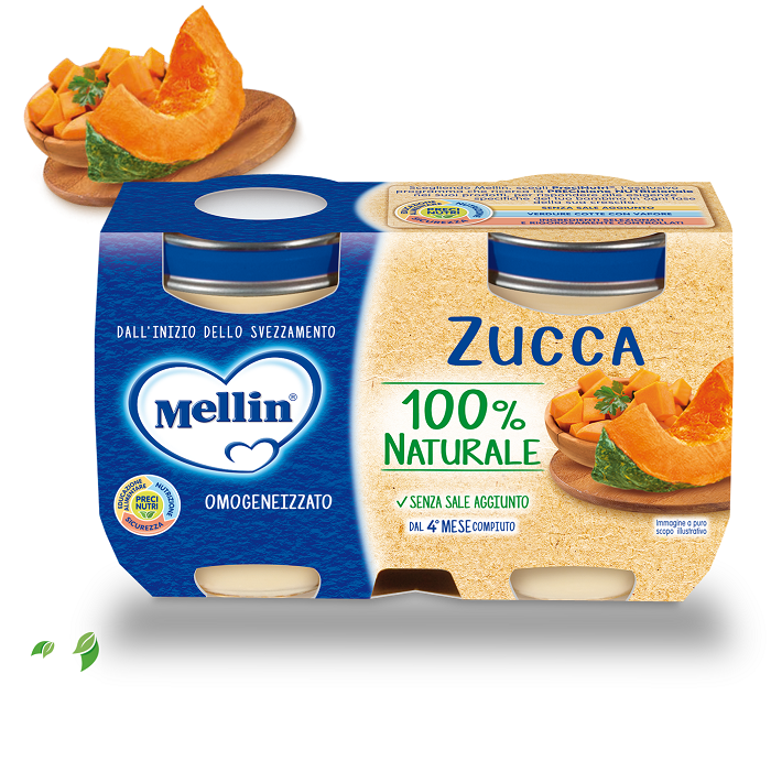 OMOGENEIZZATO ZUCCA 2 X 125 G - farmasconti.eu